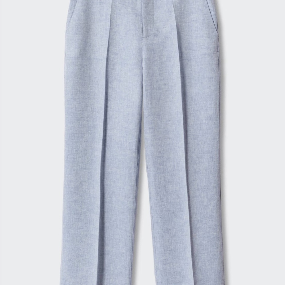 Mango Women's linen blend pants